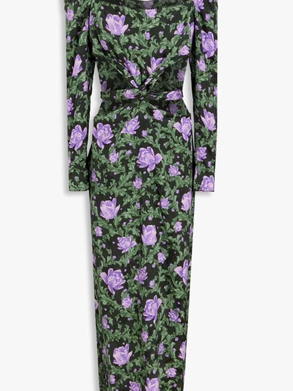 Agua by Agua Bendita Cuarzo Peonia Ocaso Cutout dress XS NWT